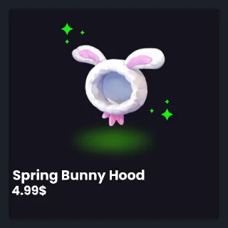 Adopt Me- Spring Bunny Hood For Only 4.99$ Each-(4pcs.)