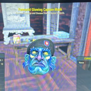 Glowing Captain Mask