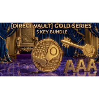 [Direct Vault] Gold Series - 5x Steam Key Bundle
