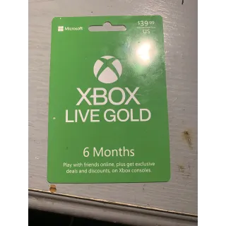 $39.99 USD Xbox Gift Card