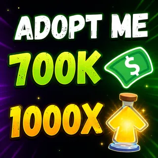 700k-750k bucks and 1000x potions |adopt me | fast deliver 