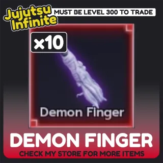 demon finger | jujutsu infinite