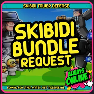 Skibidi tower defense bundle request