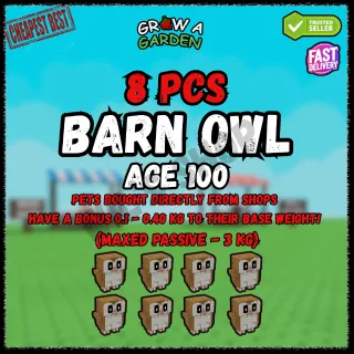 BARN OWL METHOD - 8 PCS