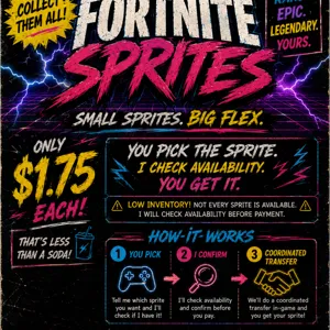 Fortnite Sprites!