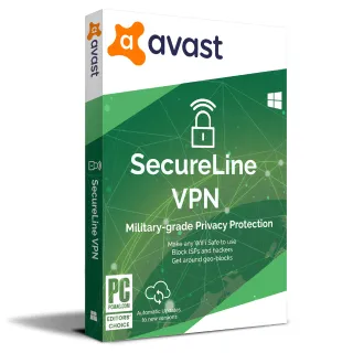 Avast SecureLine VPN (10 Devices, 1 Year)