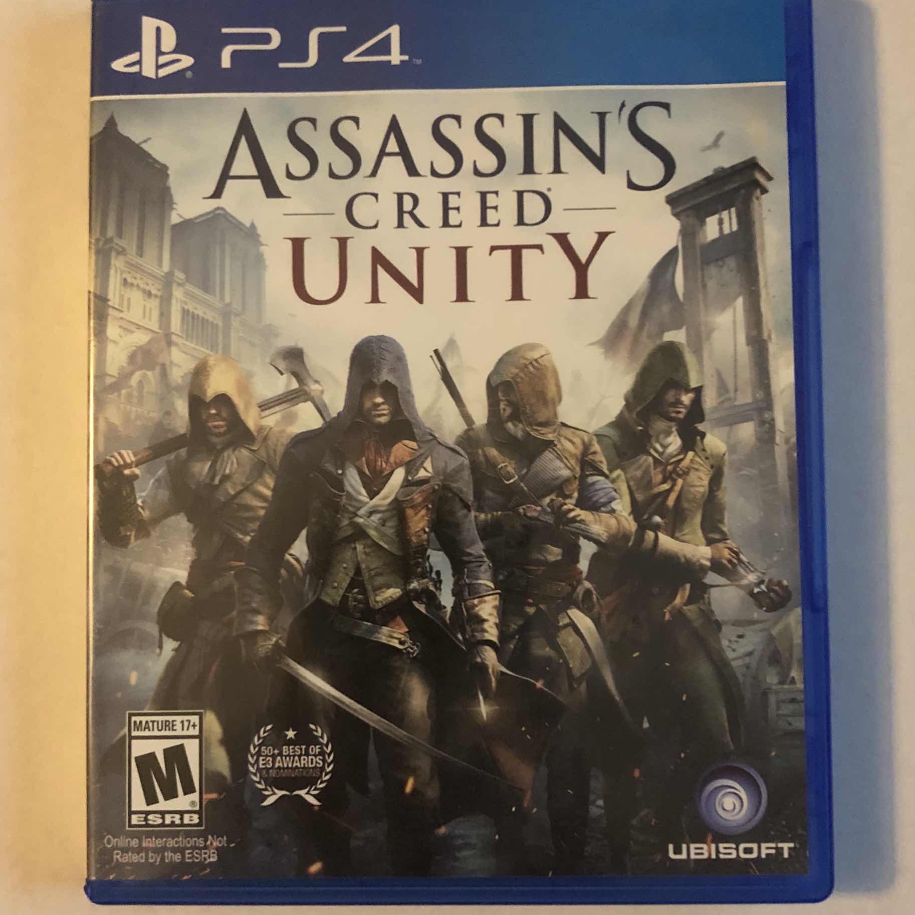 assassin's creed unity ps4