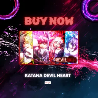 [ Devil Hunter ] | Katana Devil Heart | CHEAP | FAST DEAL 