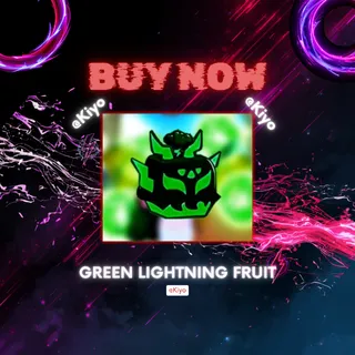 🎮 [Blox Fruits] |🏅Green Lightning Fruit | 💸 CHEAP | ⚡ FAST DEAL ✅