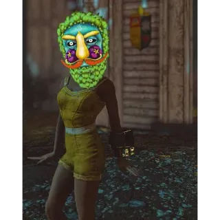 Glowing Veggie Man Mask