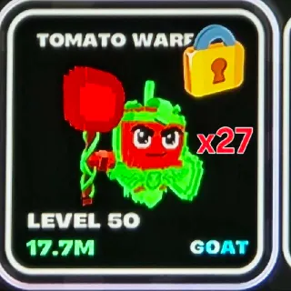 27 LEVEL 50 TOMOATO