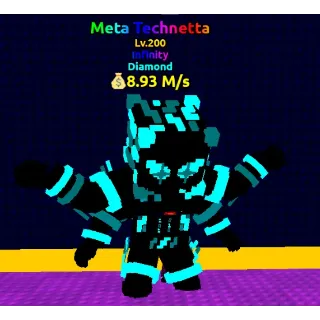 META TECHNETTA 😱 | Diamond Mutation 😱|20 MINUTES DELIVERY | 8M/s and up | Max Level 200 😱 | Fast Delivery