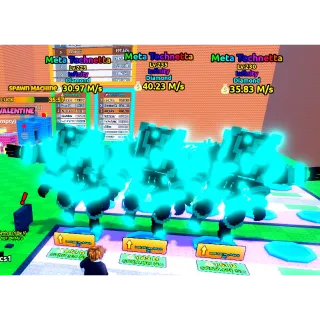 META TECHNETTA 😱 | Diamond Mutation 😱|20 MINUTES DELIVERY | 30M/s and up |Random Level 225-250 | Fast Delivery