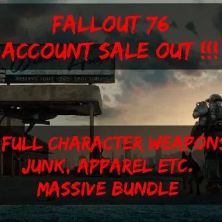 Fallout 76 Sale Out