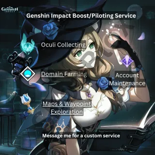 Genshin Impact Custom Boost and Piloting