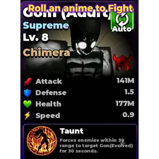 Gom / Gon (Adult) Supreme