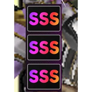 Full SSS stats | Anime Crusaders