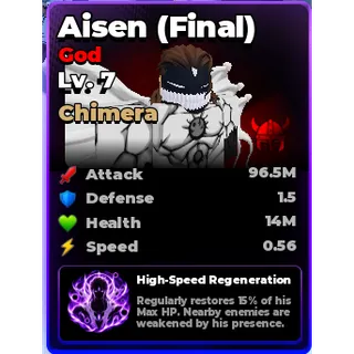 Aisen | Aizen (Final)