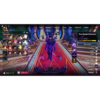 Anime Vanguards Shiny Transcendent True Shadow Monarch Max Shadow Account with 20 Monarch (Clean)