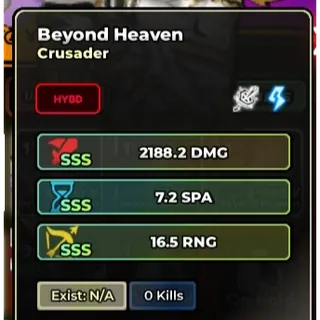 Beyond Heaven Full SSS | Anime Crusaders