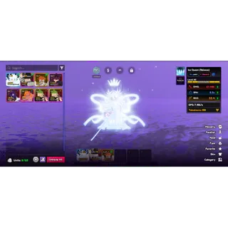 Anime Vanguards Starter Clean Account With Monarch Rukia (Clean)