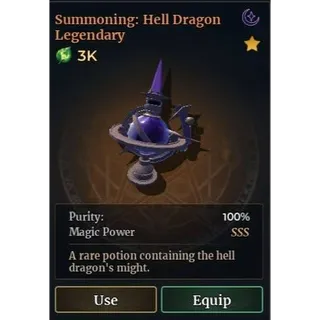 HELL'S DRAGON SSS | WIZARD ALCHEMY