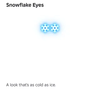 Snowflake Eyes