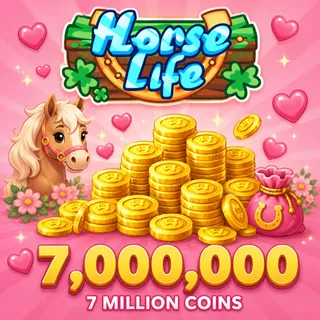 HORSE LIFE 7 MILLION COINS | TAX COVERED