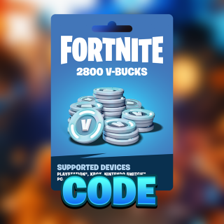 Acheter Code V Bucks, 2800