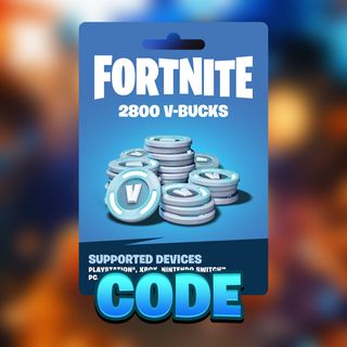 Code  Fortnite 2800 Vbucks ⚡️ - Game Items - Gameflip