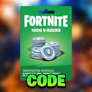 Fortnite 1000 Vbucks Code - Game Items - Gameflip