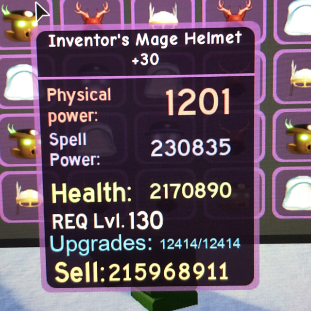 Bundle Dungeon Quest Dq Tier 30 Mage Set 230k Armor And