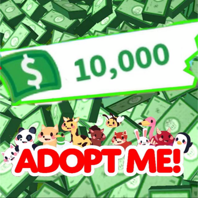 Bundle Adopt Me 10 000 Bucks In Game Items Gameflip
