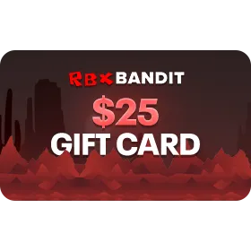 RBXBANDIT GIFT CARD $25 - GLOBAL KEY