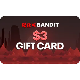 RBXBANDIT GIFT CARD $3 - GLOBAL KEY