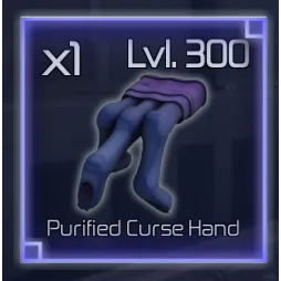 Purified Curse Hand JUJUTSU INFINITE