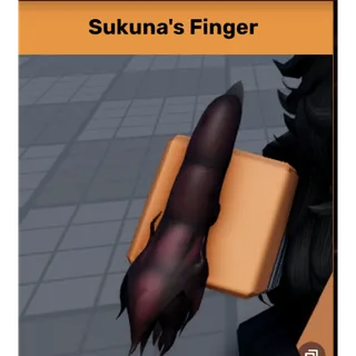A Universal Time | 9x (NINE) Sukuna Finger s ( Sukuna King of Curses Mastery Item ) | AUT