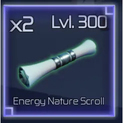 4x Energy Nature Scroll JUJUTSU INFINITE