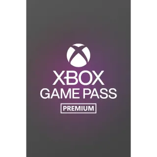 Xbox Game Pass Premium 1-month (New Members only )