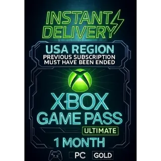 Xbox Game Pass 1-month (new & existing users)