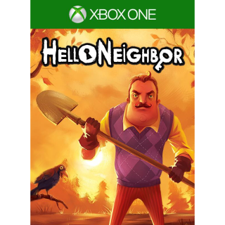Hello Neighbor Xbox One Redeem Code Xbox One Games