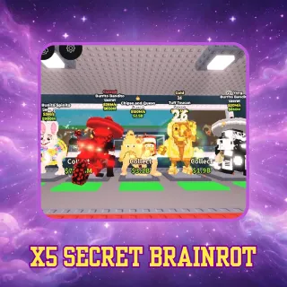 X5 SECRET BRAINROT | Cheap bundle