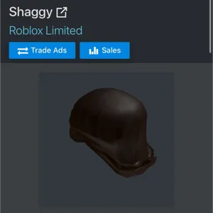 Roblox Limited Shaggy