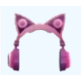 Pink Cat Ear Headphones