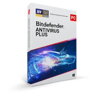 Bitdefender Antivirus Plus - 1year, 1 user (Genuine)