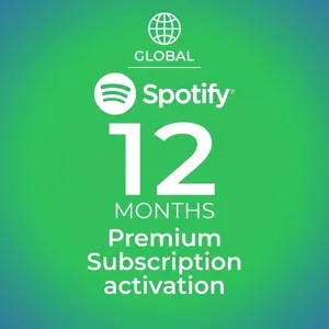 Spotify Premium Subscription 12-Month | Activation Service | (NOT a digital code) | Global