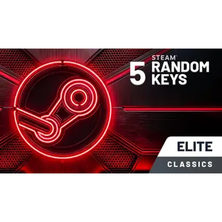  Random ELITE 5 Keys (PC) - Steam Key - GLOBAL