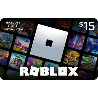 Roblox Digital Gift Card (Includes Free Virtual Item) (Redeem Worldwide)