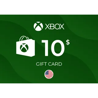  XBOX Live Gift Card 10 USD - Xbox Live Key - UNITED STATES ⚡️ [𝐅𝐀𝐒𝐓 𝐃𝐄𝐋𝐈𝐕𝐄𝐑𝐘] ⚡️