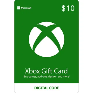 $10.00 USD Xbox Gift Card ⚡️ [𝐅𝐀𝐒𝐓 𝐃𝐄𝐋𝐈𝐕𝐄𝐑𝐘] ⚡️